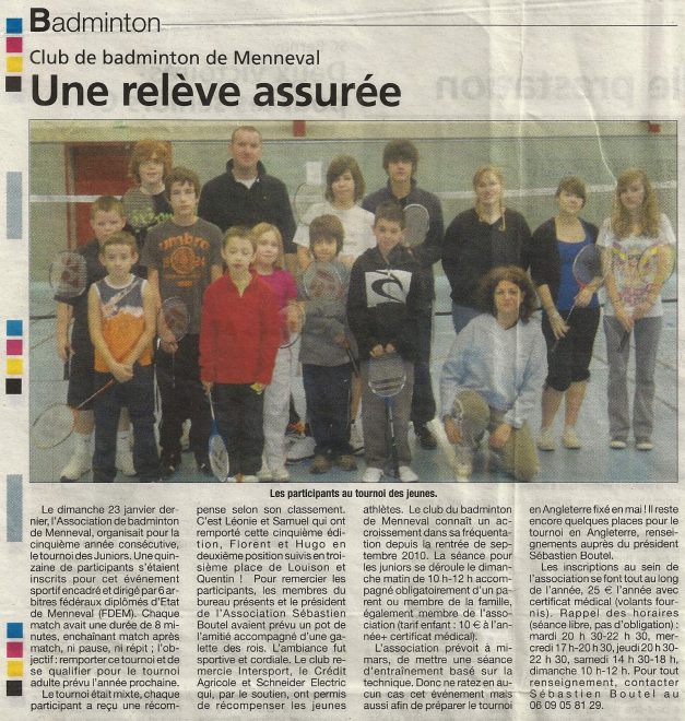 Article presse 2011